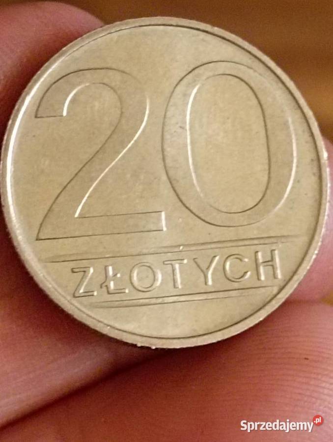 Sprzedam druga monete 20 zl 1984r