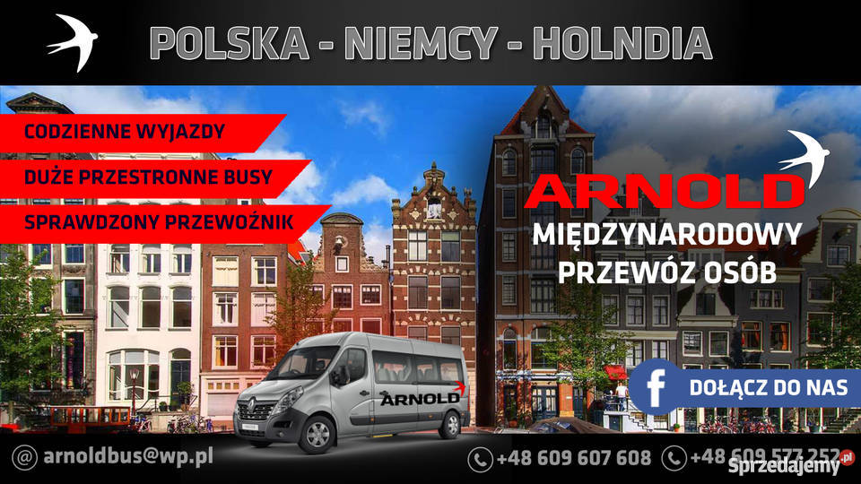 Transport Polska Niemcy Holandia Opole przewóz osób