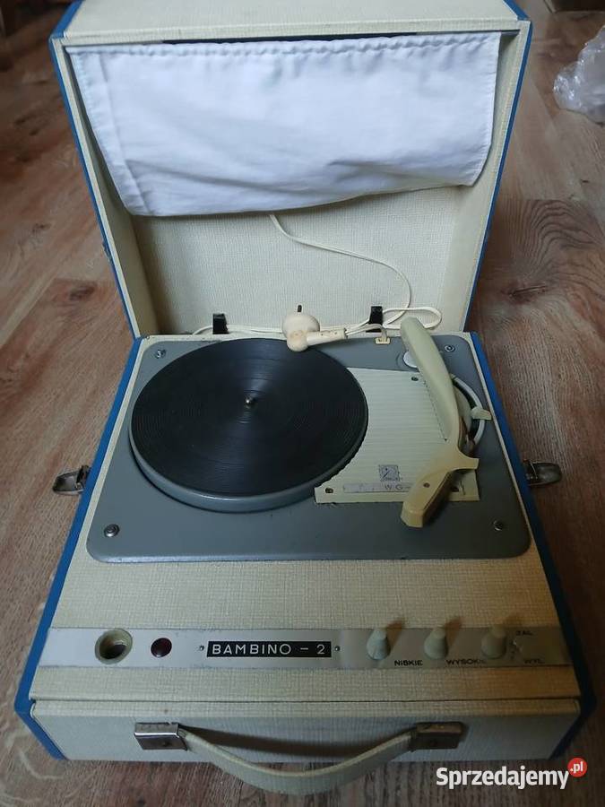 Gramofon walizkowy
