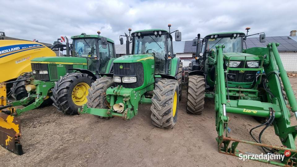 Ciągnik John Deere 6520 zwykła pompa TUZ i WOM