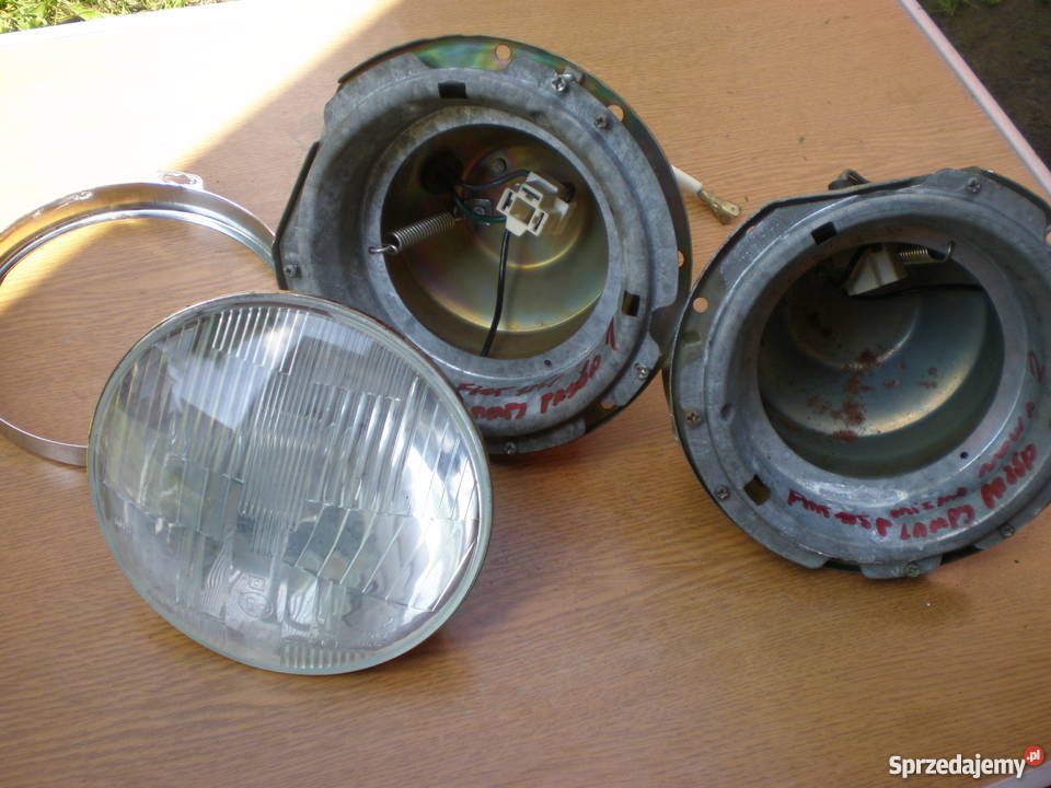 Fiat 125 pNowa miska lampy przedniej nowa lampa Oświetlenie