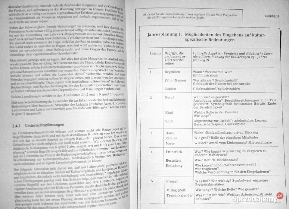 Wortschatzarbeit und Bedeutungsvermittlung Chełm sprzedam