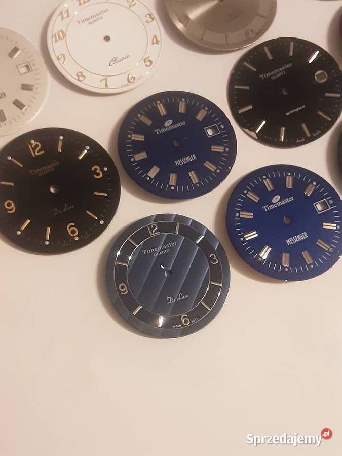TARCZE DO ZEGARKÓW TIMEMASTER ZESTAW 15 SZTUK Szczecinek sprzedam