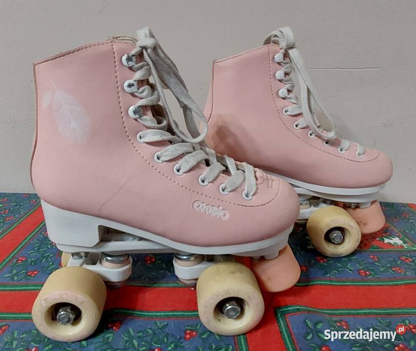 Wrotki figurowe Oxelo dziewczynki wkładki 20 Rolki, wrotki i hulajnogi