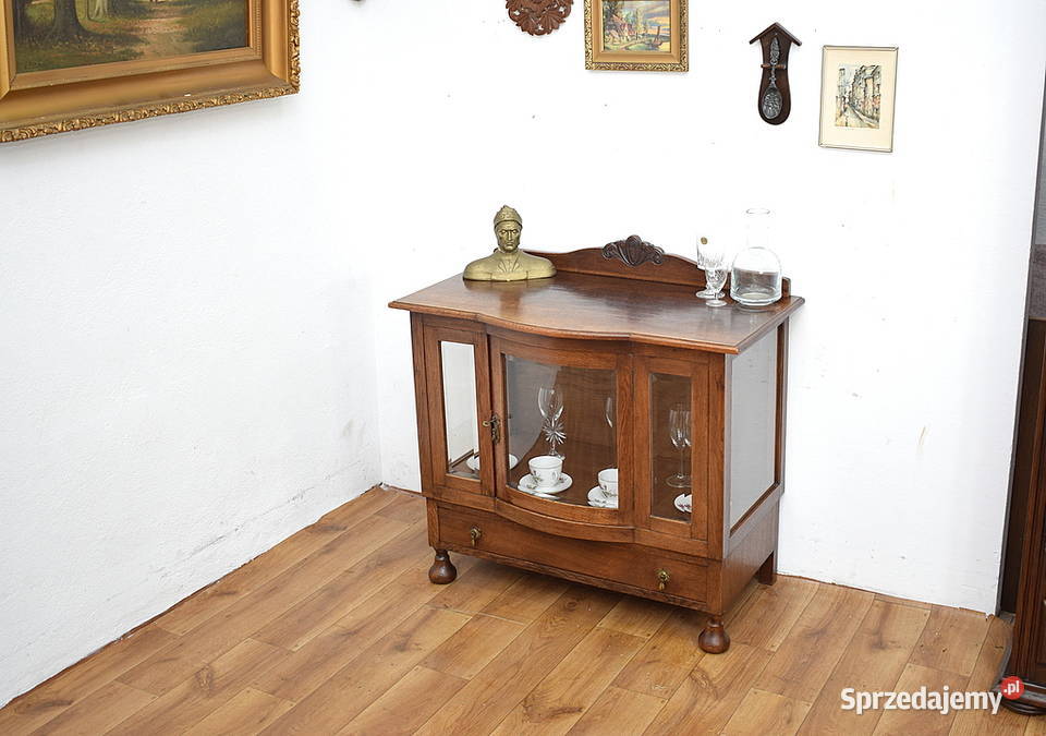 Urocza stara szafka komódka barek herbaciarka Meble