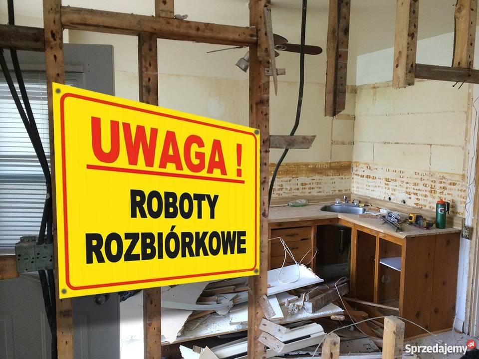 Rozbiórka mieszkaniowa Selektywne wyburzanie Usługi Pruszcz Gdański