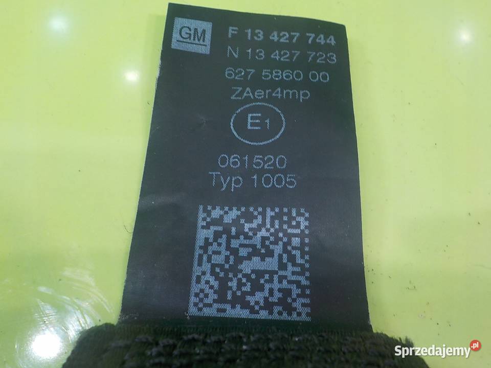 OPEL CORSA E 10 T 15r HB 3D pas bezpieczenstwa Suków