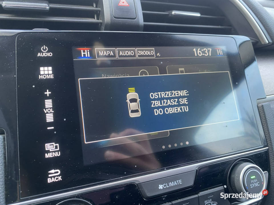 Honda Civic 15ivtec ledy Navi kamera salon 1 wl nieuszkodzony Gdańsk