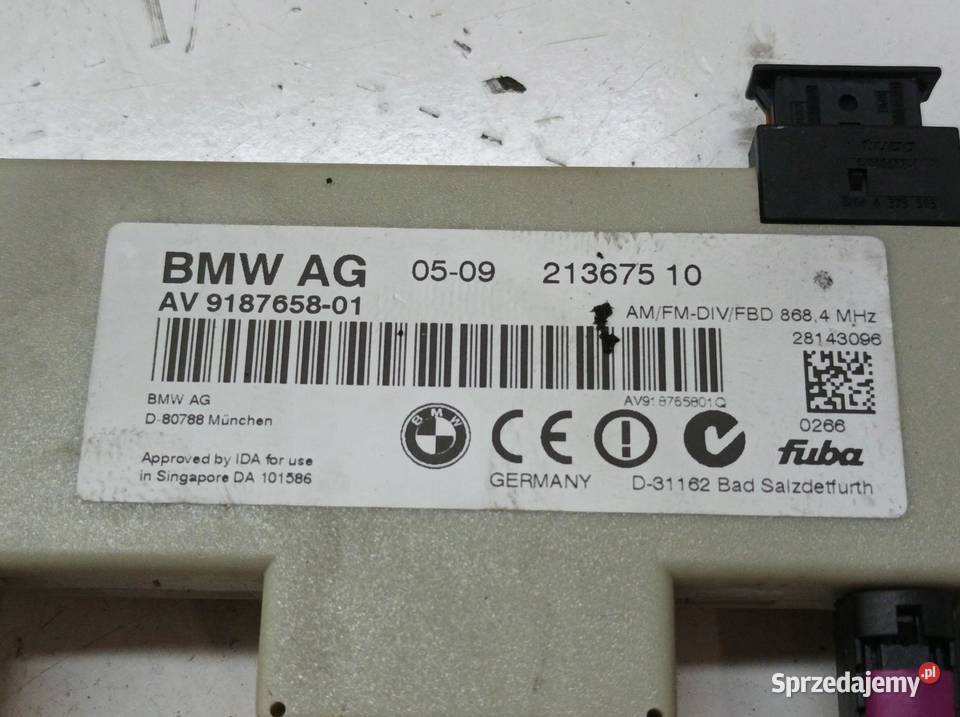 ANTENA KAROSERYJNA WZMACNIACZ KPL E90 E92 świętokrzyskie