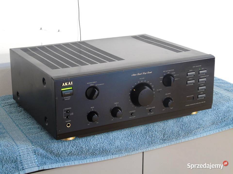 Wzmacniacz Akai AM39 sprawny i ładny DOSTAWA Jasło sprzedam