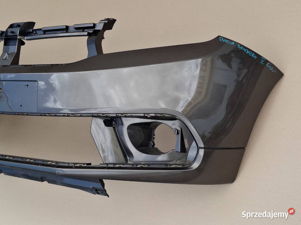 DACIA SANDERO II LIFT ZDERZAK PRZÓD PRZEDNI Bieleń