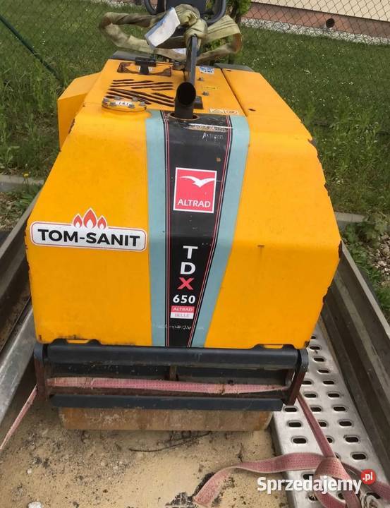 Walec drogowy do asfaltu Belle TDX 650 pełny VAT Walce śląskie Zabrze