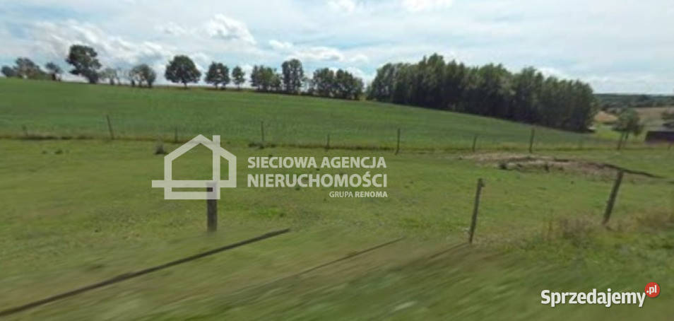 Działka 1000m Łebno