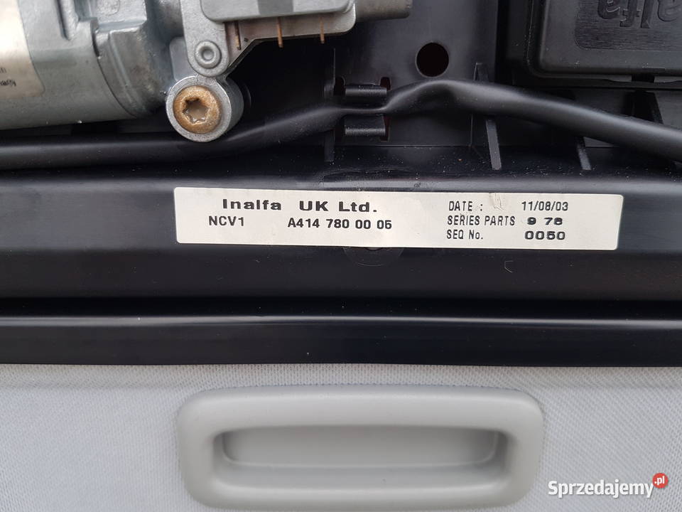 MERCEDES VANEO SZYBERDACH SZYBA A4147800005 wielkopolskie Turek