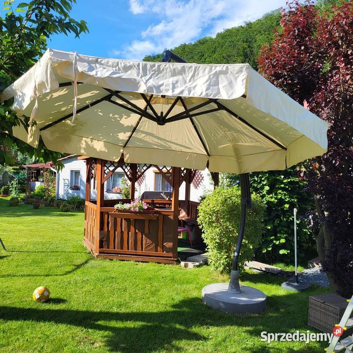 Elegancki parasol ogrodowy Parasole ogrodowe Kłodzko