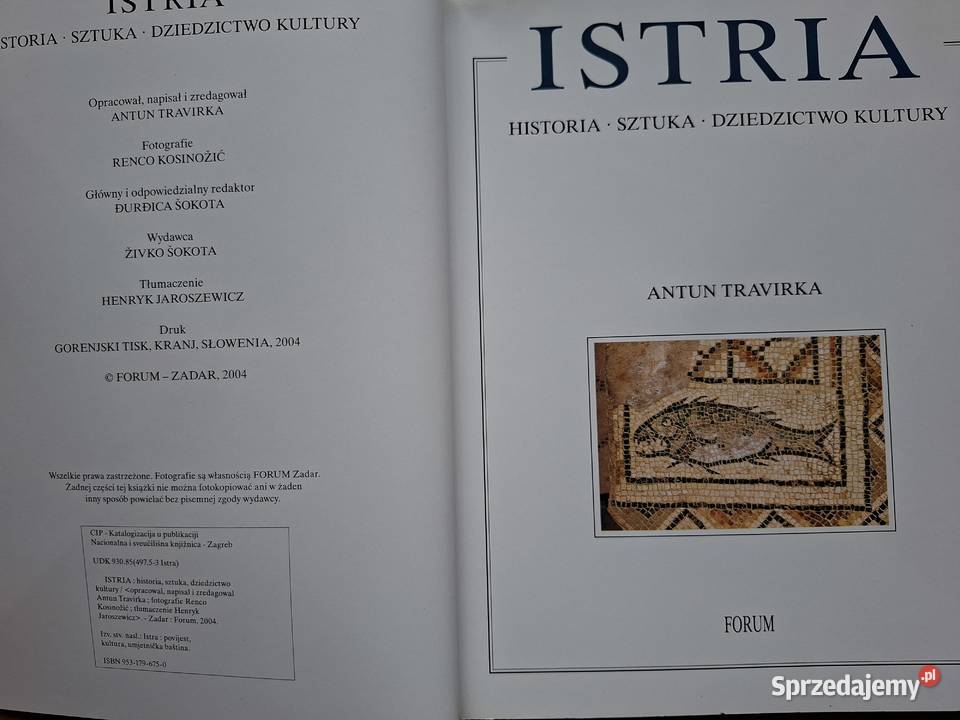 Chorwacja Istria Historia Sztuka Dziedzictwo przewodnik Kraków