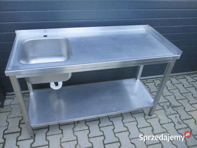 ZLEW GASTRONOMICZNY 1 KOMOROWY Z PÓŁKĄ 1406085 wielkopolskie Ostrów Wielkopolski