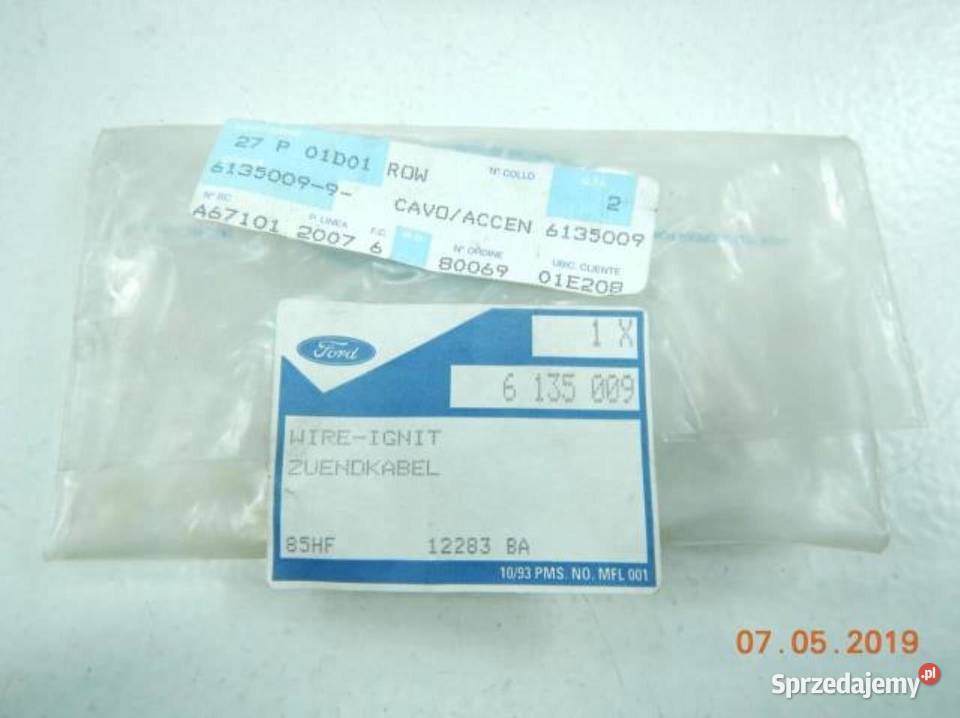 PRZEWÓD ZAPŁONOWY FORD SIERRA GRANADA SCORPIO lubelskie