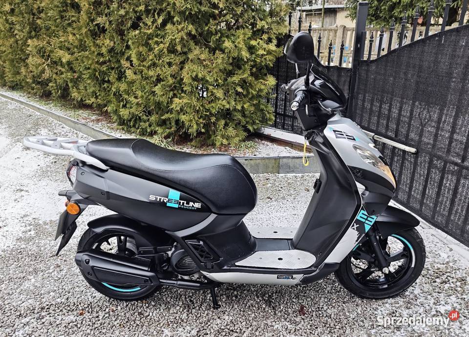 Skuter Peugeot Kisbee 50cc 4T 2023r 1600 Wtrysk łódzkie Łask