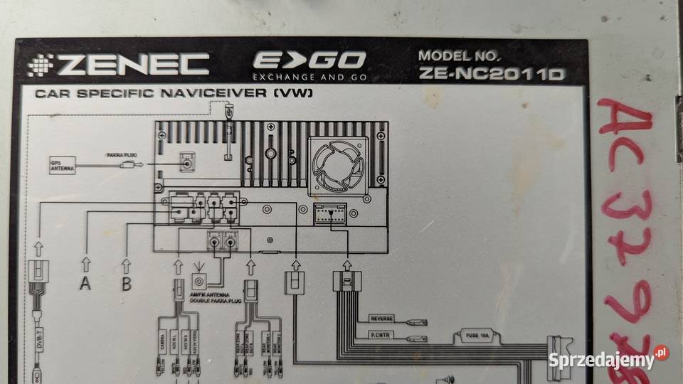 radio samochodowe ZENEC ZENC2011D Radioodtwarzacze łódzkie sprzedam
