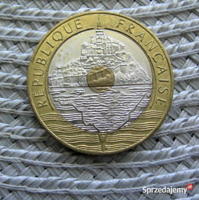 Francja 20 Frankóe 1992t Ładna