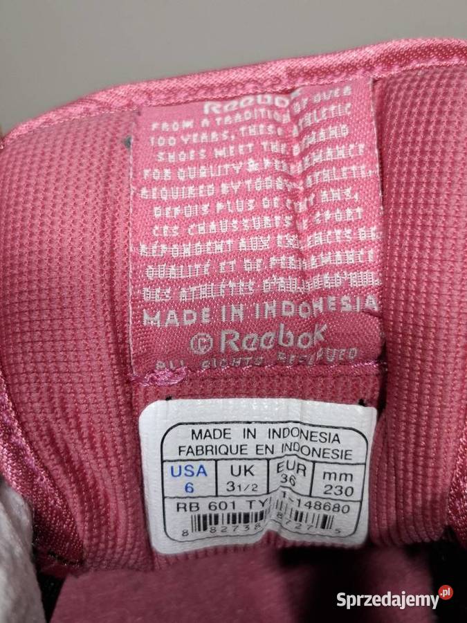 Reebok 36 damskie buty sportowe małopolskie Kraków sprzedam