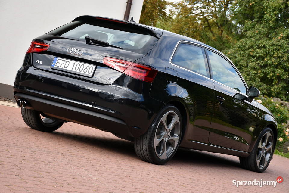 Audi A3 8V Ambition 20TDI 150 AUTOMAT Wyposażony elektrochrom. lusterko wst. A3 Zduńska Wola sprzedam