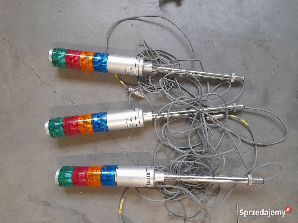 Lampa kolumna sygnalizacyjna magazynowa PALTITE Dąbrowa Tarnowska