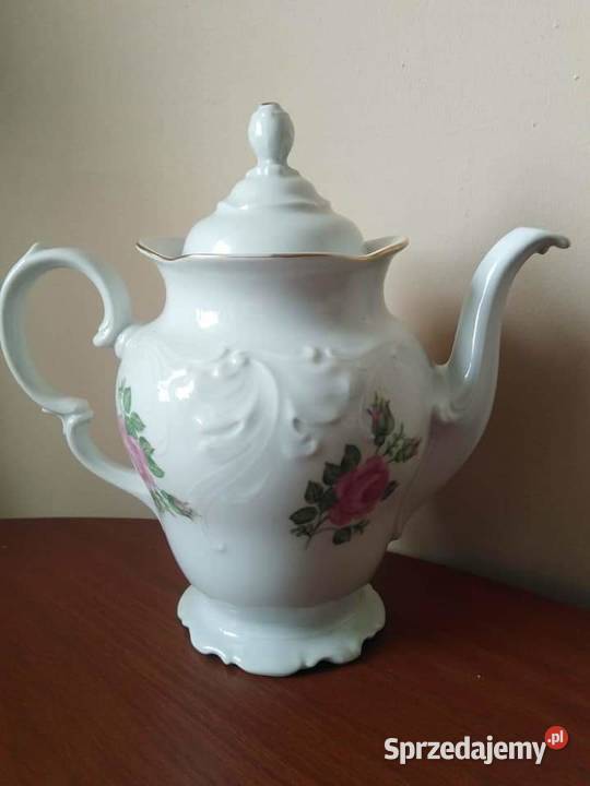 Dzbanek porcelanowy Róża Wałbrzych
