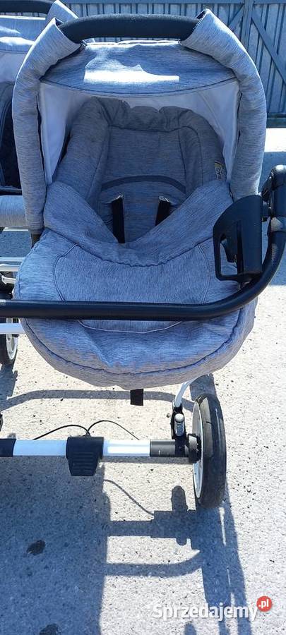 Wózek bliźniaków 3 w 1 Rozkładane Opatów sprzedam