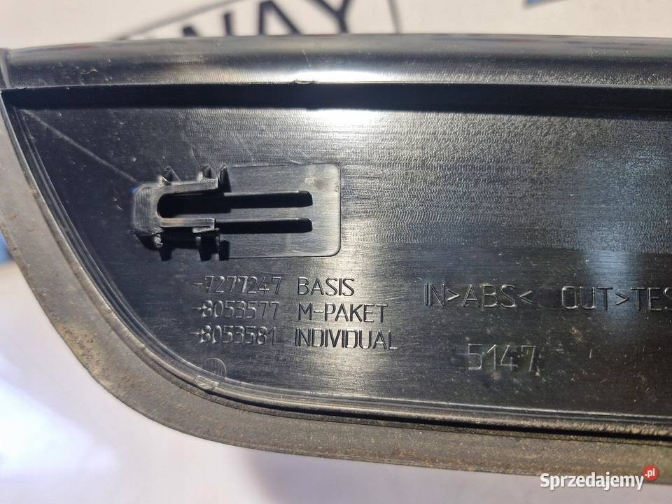 BMW 6 F06 LISTWY M PAKIET NAKŁADKI PROGOWE dolnośląskie sprzedam