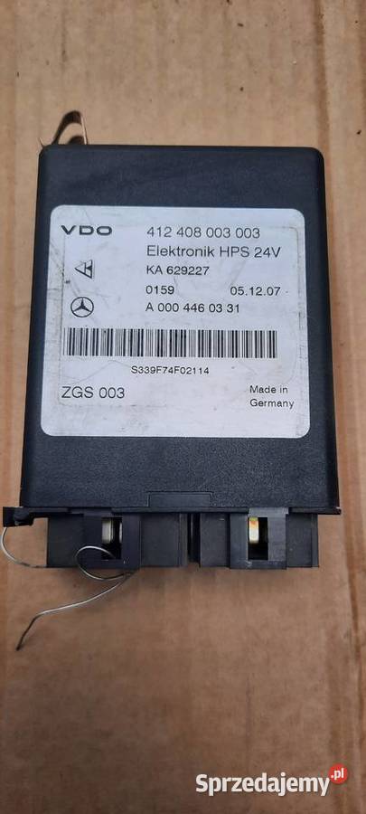 STEROWNIK HPS 0004460331 Mercedes Actros Staszów sprzedam