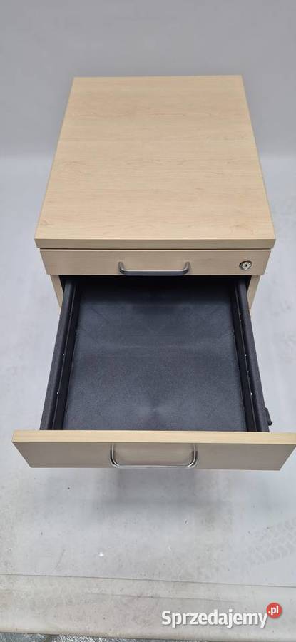 Kontener mobilny podbiurkowy Maro klon duża Biuro Poznań