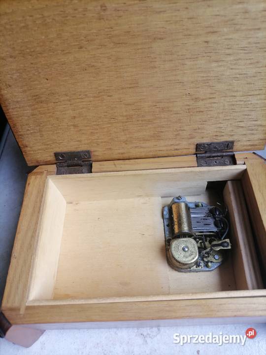 Starra szkatułka z pozytywka Szwajcaria Pozostałe Kraków