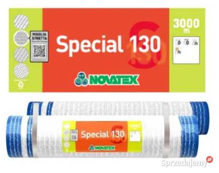Siatka do pras Novatex Special 130x3000m Golub-Dobrzyń