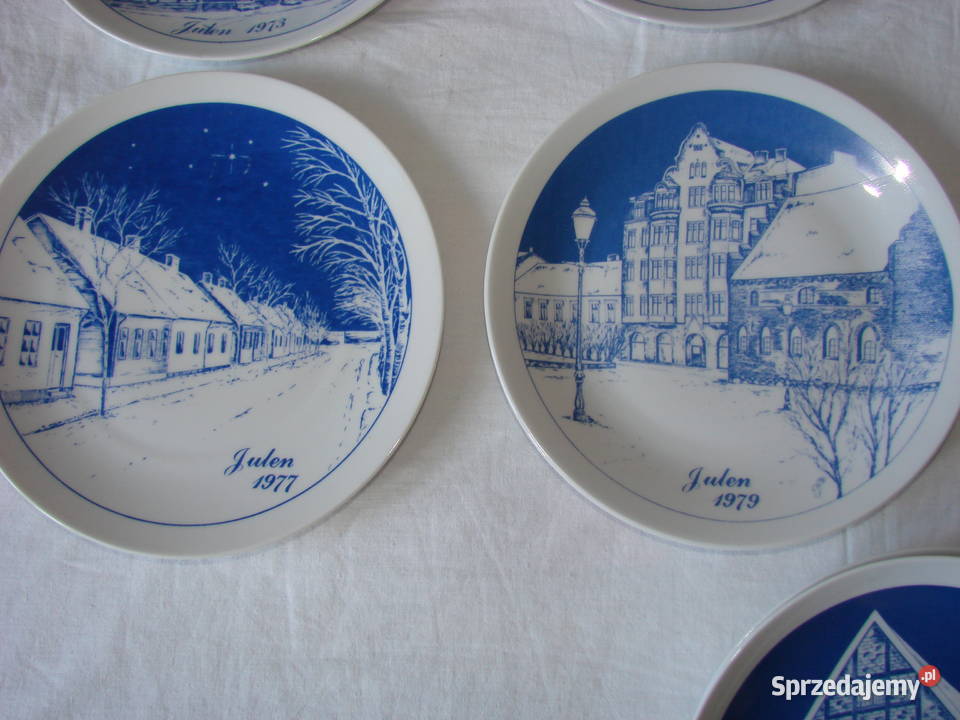 Ystad Julen talerz świąteczny Elgporslin Pruszcz Gdański