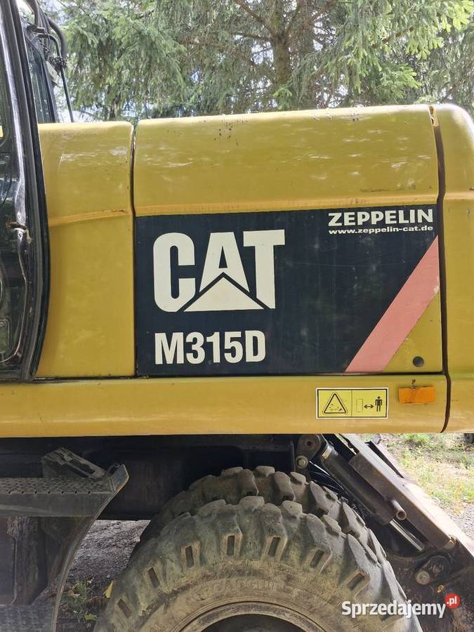 Koparka Kołowa CAT 315d lubelskie Lublin