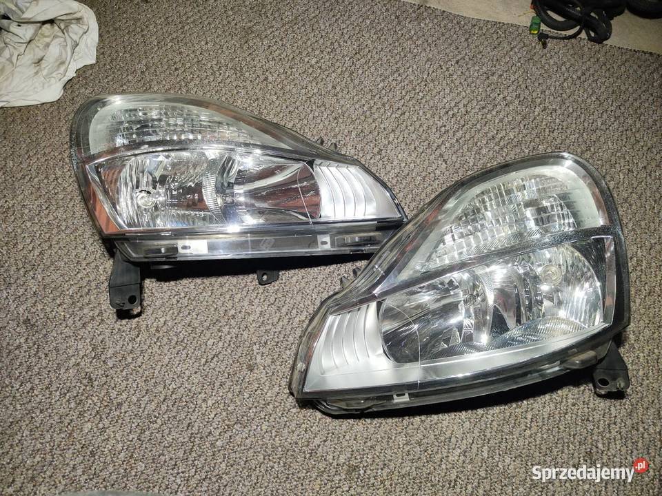 Renault Modus lift lampy przednie lampa Przedecz