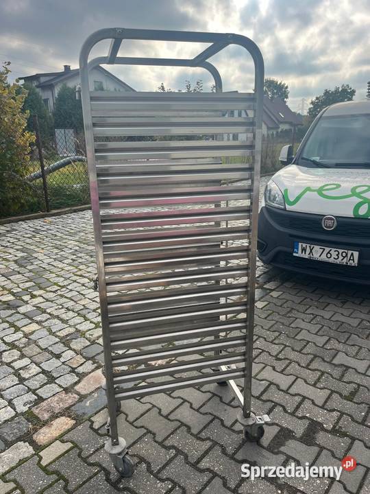 Wózek transportowy ze stali nierdzewnej Produkcja mazowieckie Klaudyn