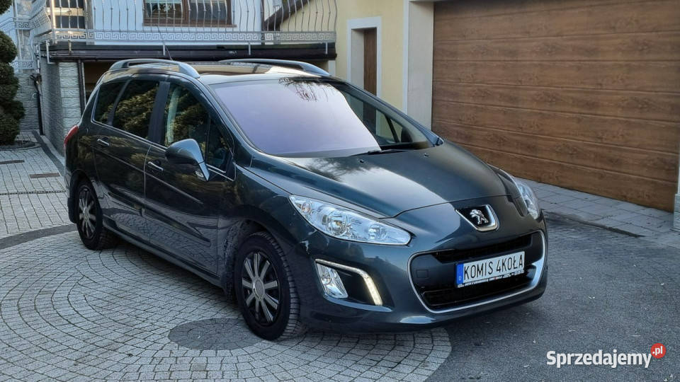Peugeot 308 SW Lift 16 HDI Panorama Super Stan czujnik parkowania mazowieckie Płońsk