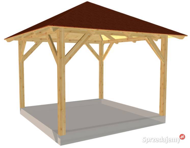Altana Altanka ogrodowa Wiata drewniana