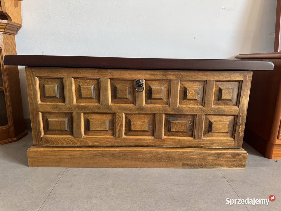 Drewniana skrzynia na buty Na buty Ełk sprzedam