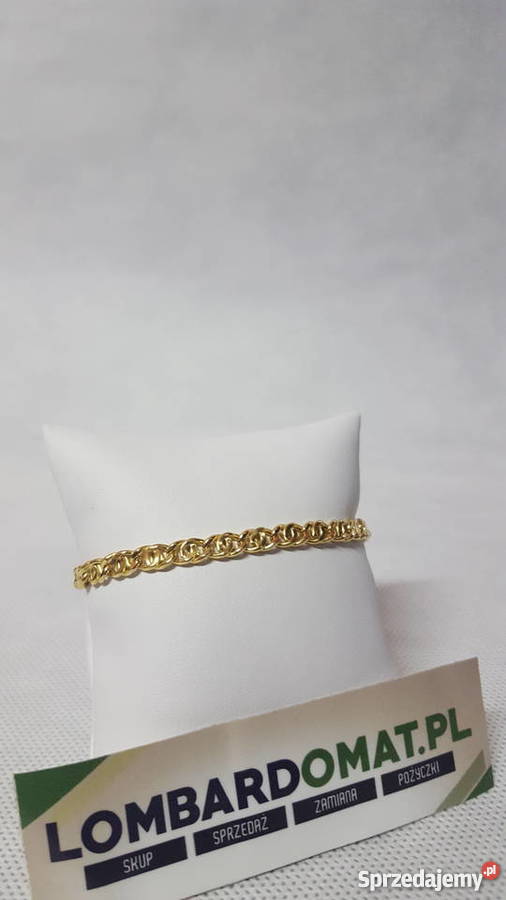 LOMBARDOMAT Złota bransoletka p585 620g 21 warmińsko-mazurskie Olecko sprzedam