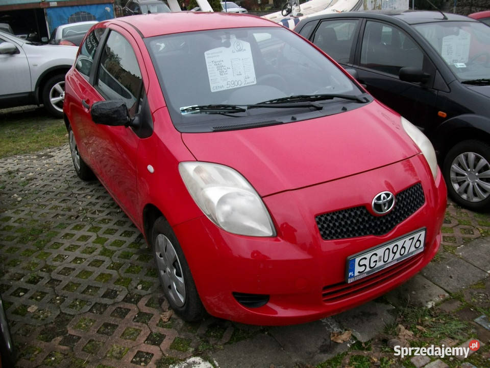 Toyota Yaris Toyota Yaris II 20052011 Rok produkcji 2006 Yaris śląskie Katowice