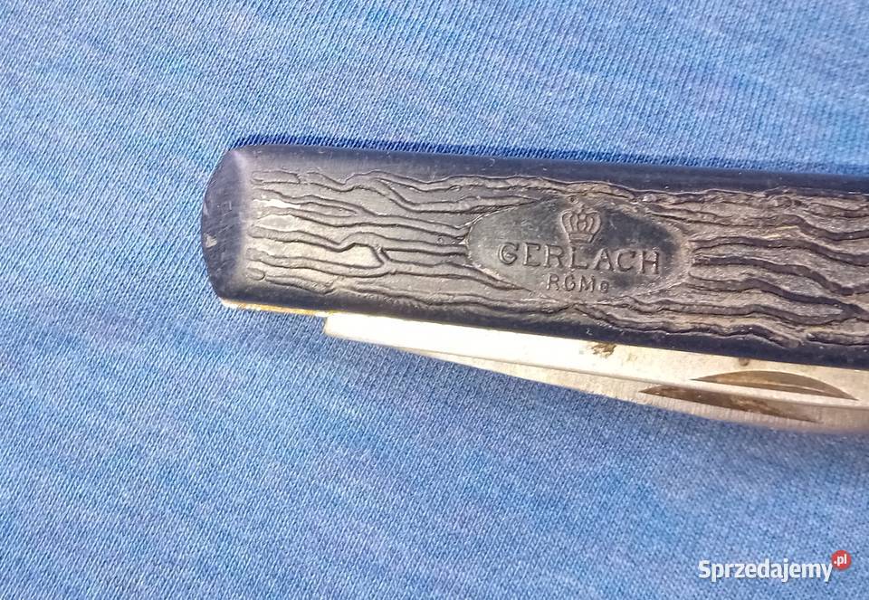 Scyzoryk Gerlach RGMe okładziny bakelitowe PRL Koźminek