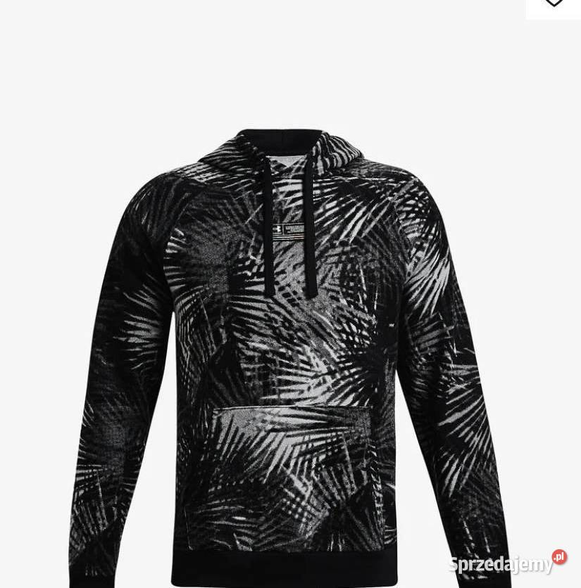 Under Armour PALM HD Bluza z kapturem nowa szary/srebrny Marki