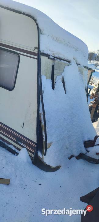 Przyczepa kempingowa na działkę do remontu warmińsko-mazurskie Mrągowo