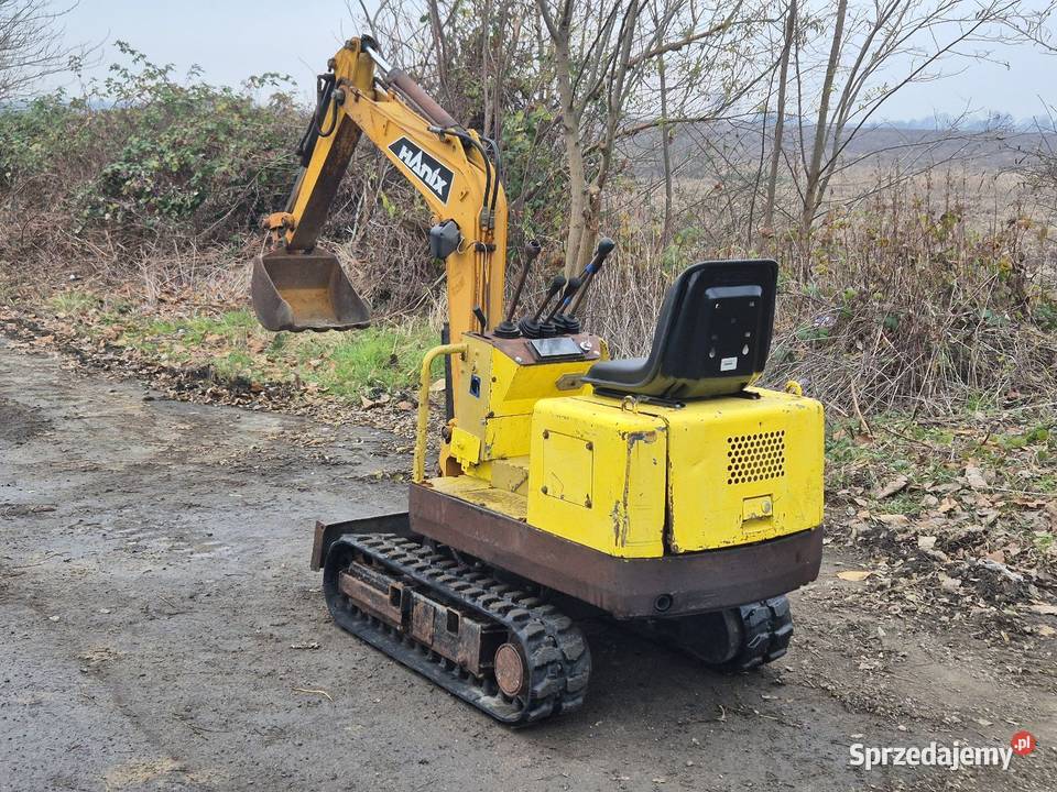 Koparka HANIX N08E Małuszyn