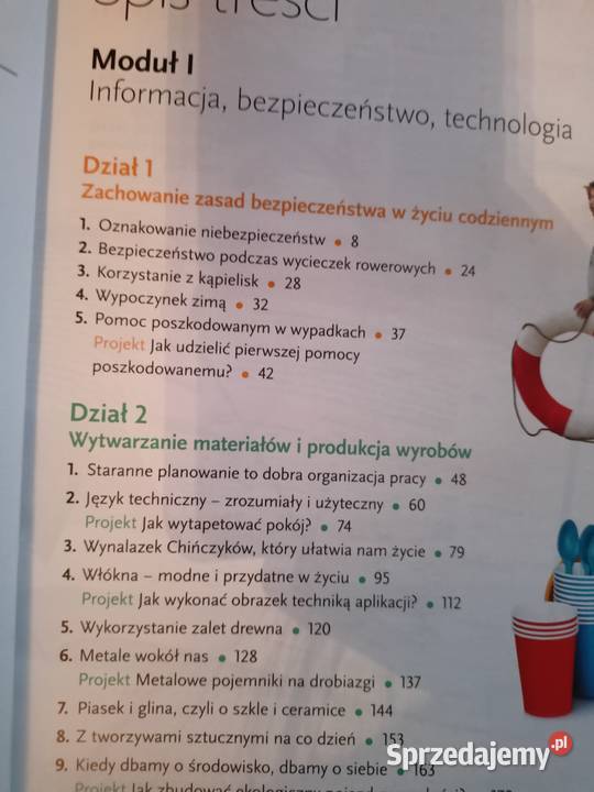 Technika na co dzień podręczniki szkolne tradycyjny podręcznik mazowieckie Warszawa