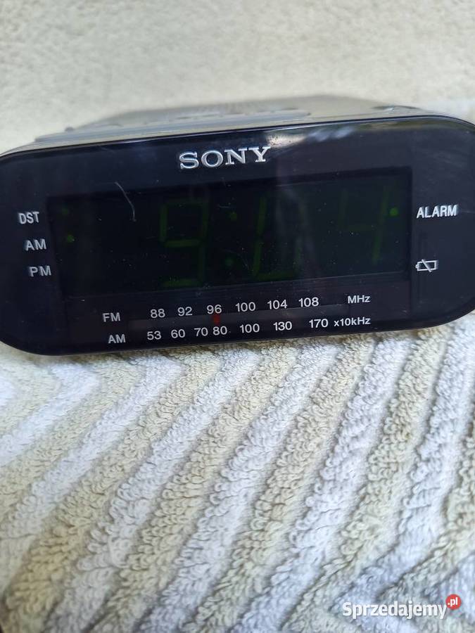 Radiobudzik firmowy Sony ICF C218 Radio AMFM mazowieckie Warszawa sprzedam